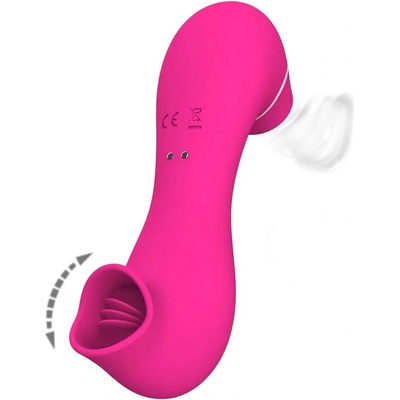 Romant Laurence oboustranný Suction stimulátor klitorisu ý 2v1