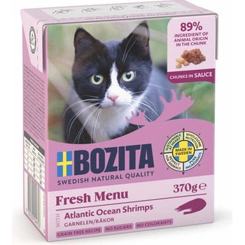 Bozita cat chunks in sauce with shrimps 370 g
