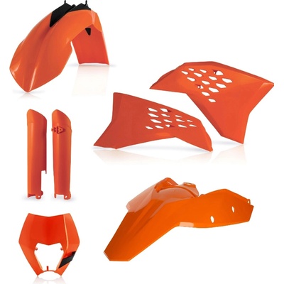 Acerbis plastový full kit sa hodí pre KTM EXC / EXCF 08/11 oranž