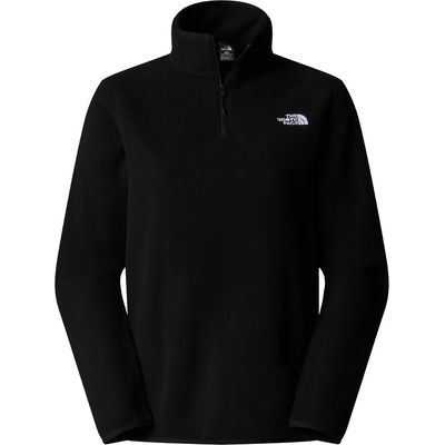 The North Face Дамски поларен пуловер The North Face Women's Glacier Fleece 1/4 Zip Jacket Fleece jumper - TNF Black - размер XXL (105-6474-0416)