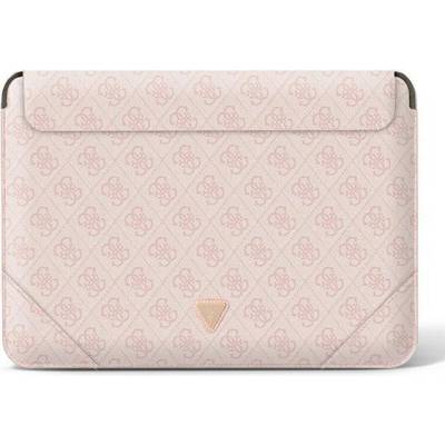 Guess Sleeve 4G logo Uptown Triangle GUCS14P4TP 13/14" růžové