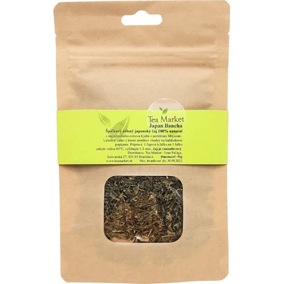 Tea Market Japan Bancha zelený čaj sypaný 50 g