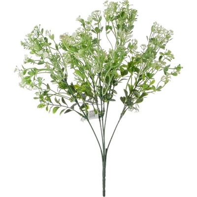 ZÁPICH KVIETKY BIELE POPRAŠENÉ 36CM