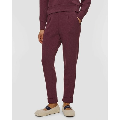 Dámske Bordové Nohavice Varley The Rolled Cuff Pant