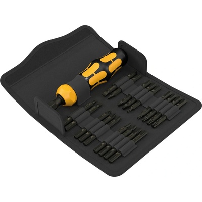 Wera 018111 Rázové skrutkovače 1/4" Kraftform Plus 900 Imperial Set 1, palcové - 19 dielov