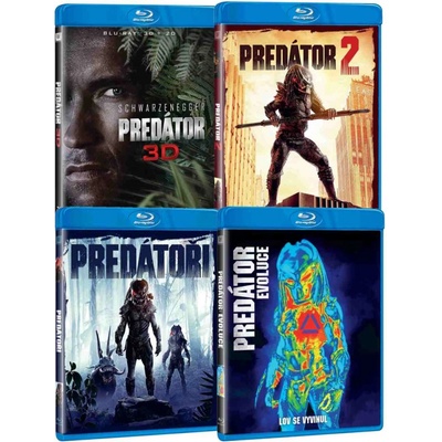 Predátor: Kolekce 4 filmů BD