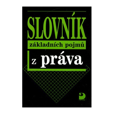 Slovník základních pojmů z práva Radovan Ryska