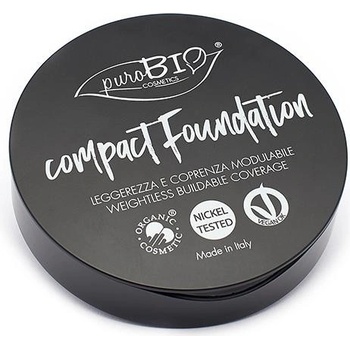 puroBIO cosmetics Kompaktní make-up 04 s SPF10 9 g náplň