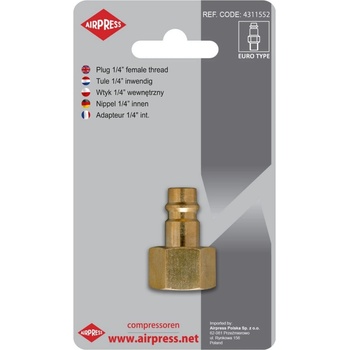 Airpress Разклонител 1/4" VN Euro 4311552 (4311552)