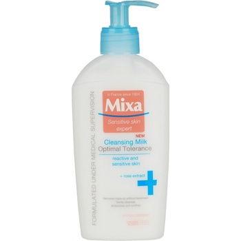 Mixa Cleansing Milk Optimal Tolerance odličovací mléko 200 ml