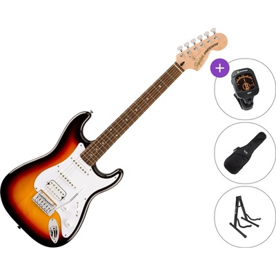 Squier Affinity Series Stratocaster Junior HSS LRL SET 3-Color Sunburst Електрическа китара