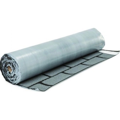 ROLLSHINGLE samolepící asfaltový šindel - obdélník šedý, role (10m2)