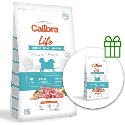 Calibra Dog Life Senior Small Breed Lamb 7,5 kg