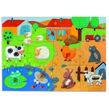 Image 1 of DJECO - Детски пъзел гигант - Tactile (DJ07117)