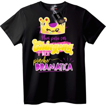 NOONEBRAND Тениска Драматична Кралица - S, White