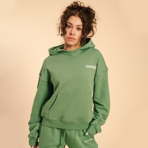 GymBeam BeastPink Дамски суичър Serenity Olivine S