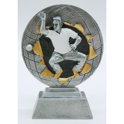 CHINA Pétanque trofej FG1051 FG1051/16 cm