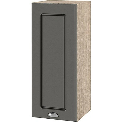 ИРИМ Горен кухненски шкаф Сити МФ-Цимент мат-06-1 30 см