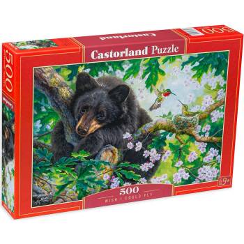 Image 1 of Castorland Пъзел Castorland от 500 части - Мече на дърво (B-53629)