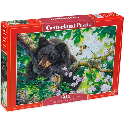 Castorland Пъзел Castorland от 500 части - Мече на дърво (B-53629)