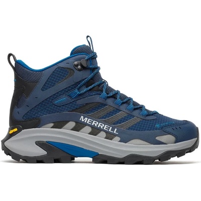 Мъжки туристически обувки Merrell Moab Speed 2 Mid GTX Walking boots - Navy Night - размер 43, 5 (EU) (019-1065-0516)
