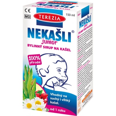Terezia Nakašli Junior přírod.bylinný sirup 150 ml