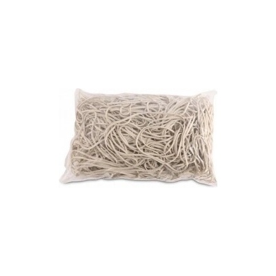 Gumičky Office Products 130mm 1kg biele