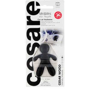 Mr&Mrs Fragrance Cesare Cedar Wood Ароматизатор за автомобил 1 бр тип Cedar Wood