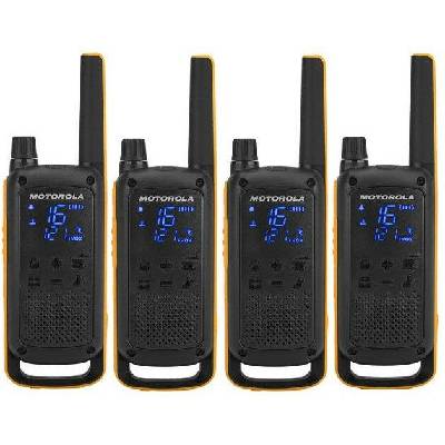 Vysílačky Motorola TLKR T82 Extreme Quad Pack - černé/žluté