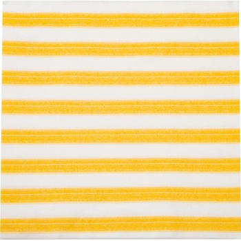 Zafferano Хартиени салфетки Righe раирани 40 x 40 см жълти 12 бр (NPQ4004)