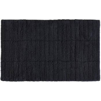 Zone Denmark Килимче за баня Tiles черно (331847)