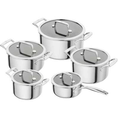 Zwilling Sada nerezového riadu s nepriľnavým hybridným keramickým povrchom Peak, 5 ks 1034508