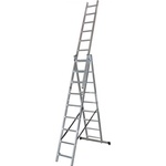 ZIEL Алуминиева стълба Ziel 3 × 9, 4, 5 м, 150 кг