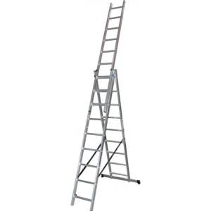 ZIEL Алуминиева стълба Ziel 3 × 9, 4, 5 м, 150 кг