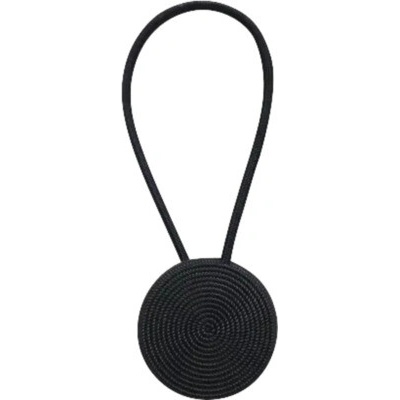 Magnetická spona na závesy Zephyr čierna