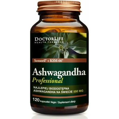 Doctor Life Ashwagandha Professional 120 kapsúl