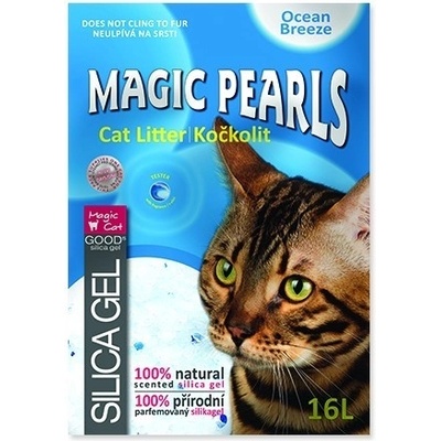 Magic Cat Magic Pearls Litter s vůní Cool Breeze 16 l