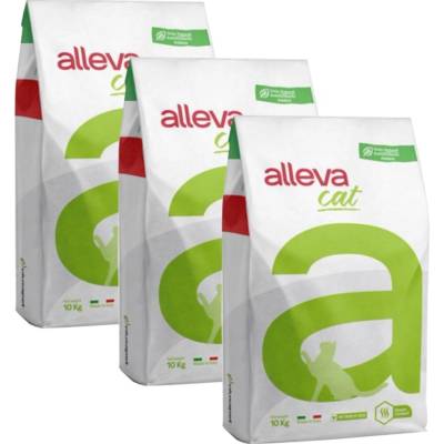 Alleva HOLISTIC Cat Hairball Chicken & Duck & Sugarcane Fiber & Aloe Vera 3 x 10 kg