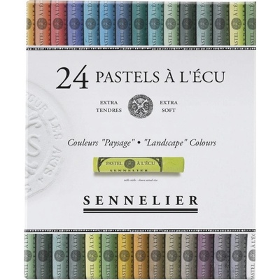 Sennelier Sada suchých pastelů Iridescent 24 ks