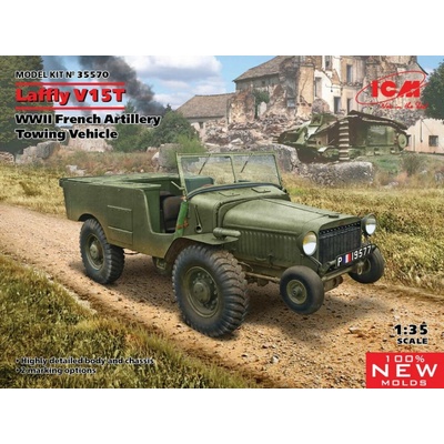 ICM Laffly V15T French Artillery Towing Vehicle 1:35