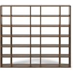 TemaHome Шкаф за книги в орех 255x224 cm Pombal - TemaHome (9500.317811)