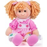 Bigjigs Toys Текстилна кукла Ева 34 см (BJD043)