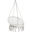 ModernHome Závesné hojdacie kreslo Brasil Biela | GW-076 WHITE GW-076 WHITE