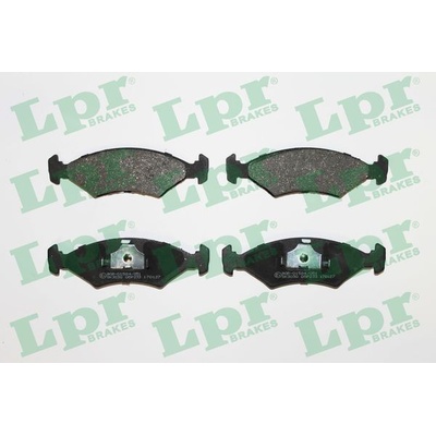 Sada brzdových platničiek kotúčovej brzdy LPR 05P233