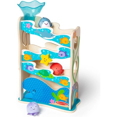 Melissa & Doug Rollables Drevená šmykľavka