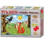 Детски свят Детски Пъзел 60 части Косе Босе