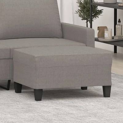 vidaXL Podnožka taupe 70x55x41 cm textil-349354