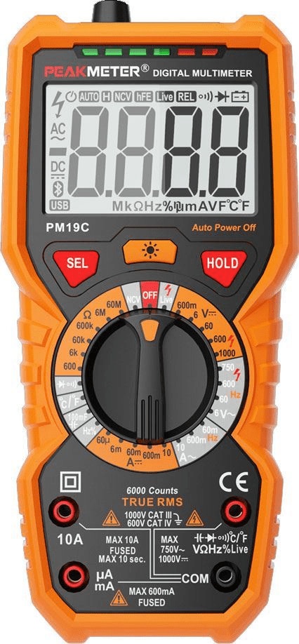PEAKMETER PM19C, TRUE RMS