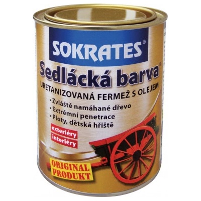 Sokrates Sedlácká barva 0,7 l hnědá – Zboží Mobilmania