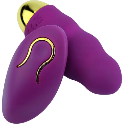 Sensual M17-7 Vibrační vajíčko, 12 režimů vibrací, USB, fialové